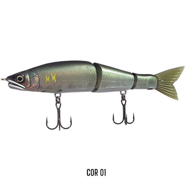 ルアー・フライ JOINTED CLAW SHIFT 113 Type-F 110mm Isca Gan Craft Jointed Claw Shift 113